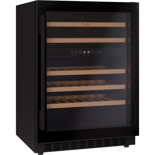 Винный шкаф LEX LWD6046BL Dual Zone