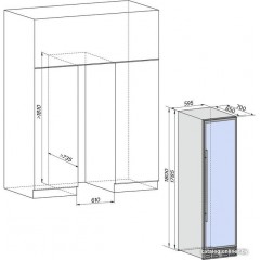 Винный шкаф Libhof Sommelier SMD-165 black