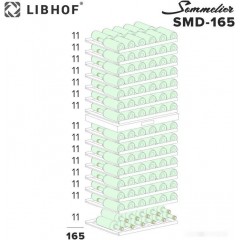 Винный шкаф Libhof Sommelier SMD-165 silver