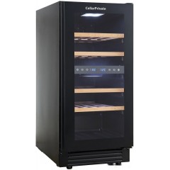 Винный шкаф Cellar Private CP027-2TBH со скрытой ручкой