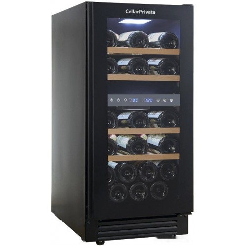 Винный шкаф Cellar Private CP027-2TBH со скрытой ручкой