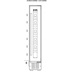 Винный шкаф Temptech CLX15SB