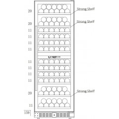 Винный шкаф Temptech ST180DRB