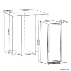 Винный шкаф Cellar Private CP165-2TW