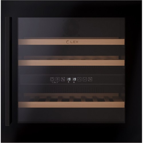 Винный шкаф LEX LWD6036BL Dual Zone