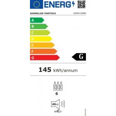 Винный шкаф Temptech SOMX15SRB