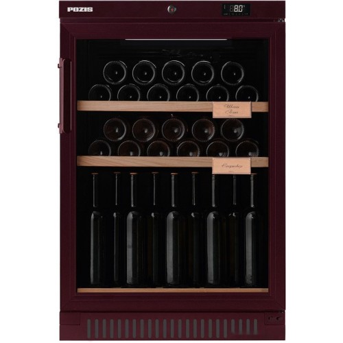 Винный шкаф Pozis ШВ-39 (вишневый)