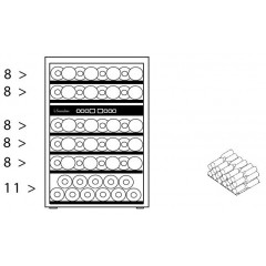 Винный шкаф La Sommeliere LSBU51DB2