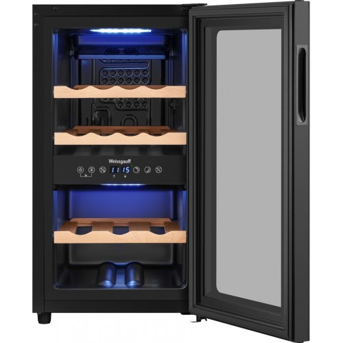 Винный шкаф Weissgauff WWC-16 DualZone Compressor