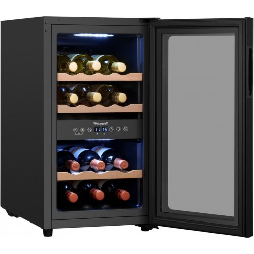 Винный шкаф Weissgauff WWC-16 DualZone Compressor