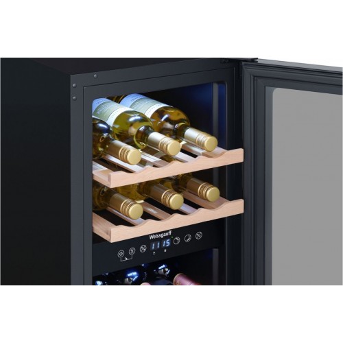 Винный шкаф Weissgauff WWC-16 DualZone Compressor