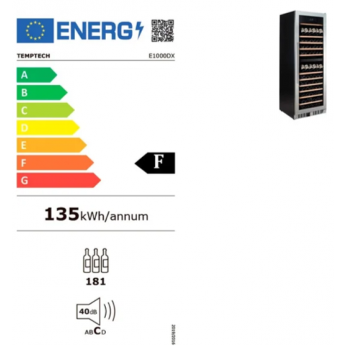 Винный шкаф Temptech E1000DX