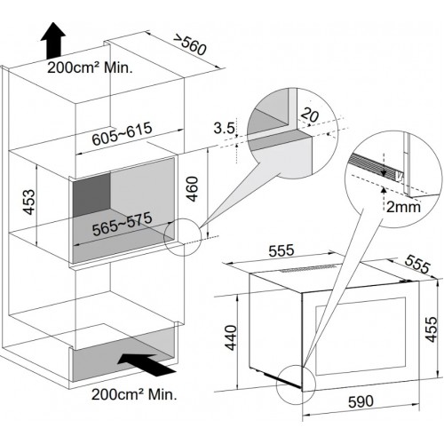 Винный шкаф Temptech Oslo OBI45SS