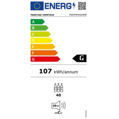 Винный шкаф Temptech PRESPROX60SRB