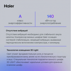 Винный шкаф HAIER FWC33GA
