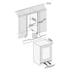 Винный шкаф Miele KWTUS 7054 F