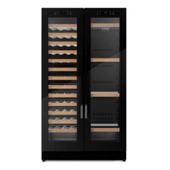 Винный шкаф Caso WineChef Duo 122 Black
