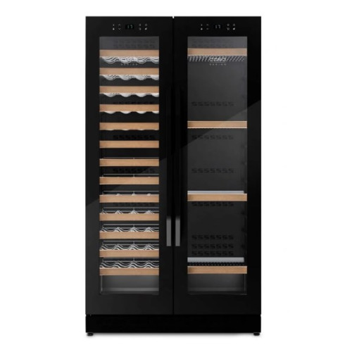 Винный шкаф Caso WineChef Duo 122 Black