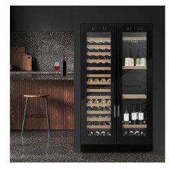 Винный шкаф Caso WineChef Duo 122 Black