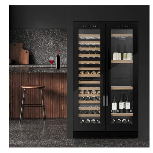 Винный шкаф Caso WineChef Duo 122 Black
