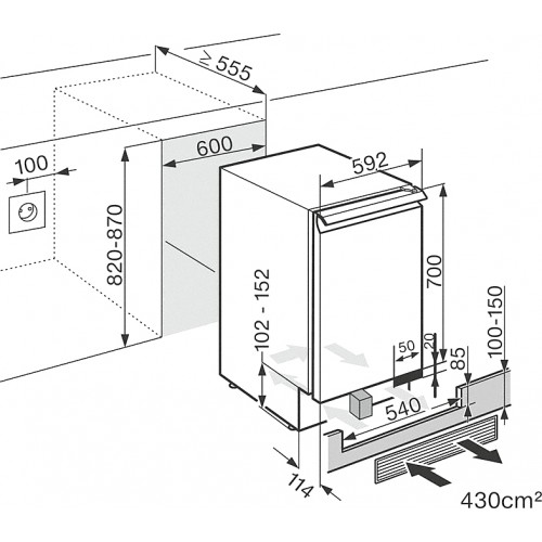 Винный шкаф Miele KWT 6321 UG