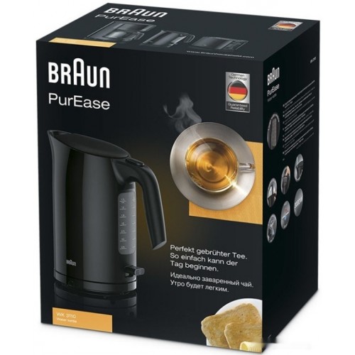 Электрический чайник Braun PurEase WK 3110 BK