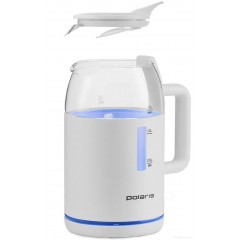 Электрический чайник Polaris PWK 1545CGL Water Way Pro (белый)