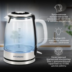 Электрический чайник Hyundai HYK-G2403