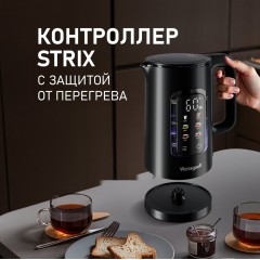 Электрический чайник Weissgauff WK 1500 Db Touch BodyCool