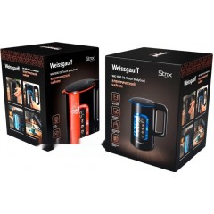 Электрический чайник Weissgauff WK 1500 Db Touch BodyCool