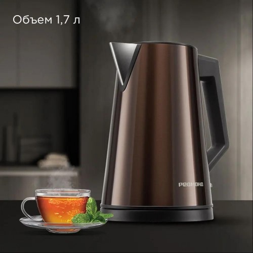 Электрический чайник Redmond KM244 (коричневый)