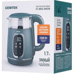 Электрический чайник CENTEK CT-0052 Green