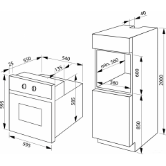 Духовой шкаф Hansa BOES694610