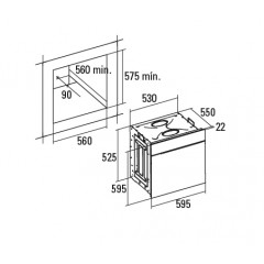 Духовой шкаф CATA MD 7010 WH