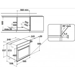 Духовой шкаф Hotpoint-Ariston FI6 861 SH BL HA