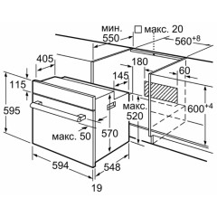 Духовой шкаф Bosch HBF534ES0R