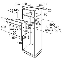 Духовой шкаф Bosch HBF154YS0