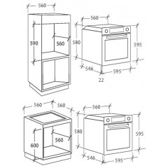 Духовой шкаф Candy FCP 612 XL
