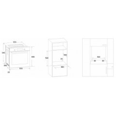Духовой шкаф Simfer B6EL18017