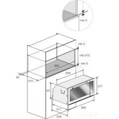 Духовой шкаф Fulgor-Milano FCO 9013 TM X