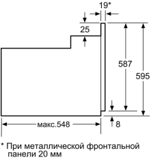 Духовой шкаф Bosch HBJ554YW0R
