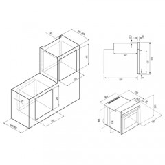 Духовой шкаф Krona TENERO 45 IV