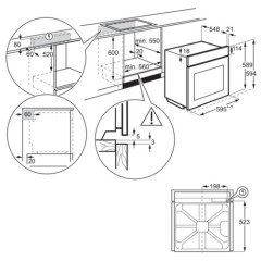 Духовой шкаф Electrolux OKF3H70X