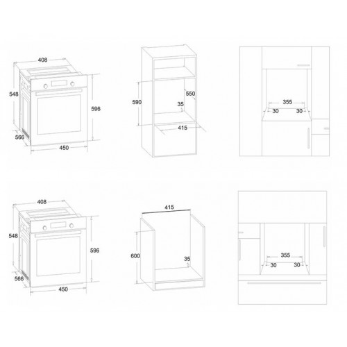 Духовой шкаф Simfer B4EM14016