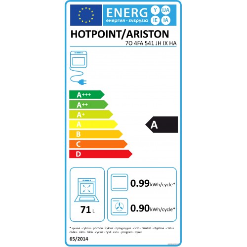 Духовой шкаф Hotpoint-Ariston 7O 4FA 541 JH IX HA