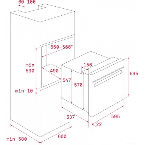 Духовой шкаф Teka HCB 6535 (белый)