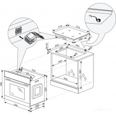 Духовой шкаф Hansa BOES684001