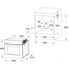 Духовой шкаф AKPO PEA 7009 MRT01 IV