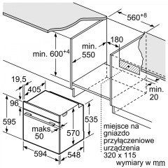 Духовой шкаф Bosch HBA534BW0