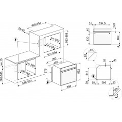 Духовой шкаф Smeg SOP6302TX